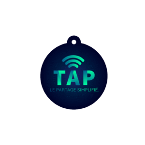 Porte-clés NFC en epoxy