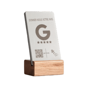 Présentoir d'avis google NFC Haut de gamme